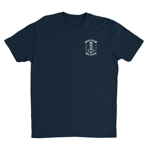 Blue Biker T-Shirt