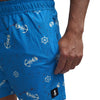 The Drop Anchor Volley - 4 Way Stretch - Carolina Blue