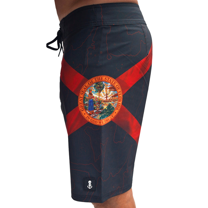 The Freedom State Florida Boardshorts  - 4 Way Stretch