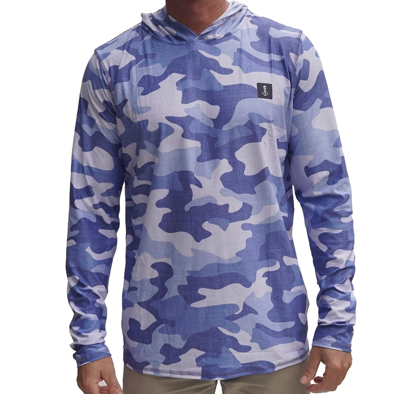 Dark Storm Camo UPF Hoodie