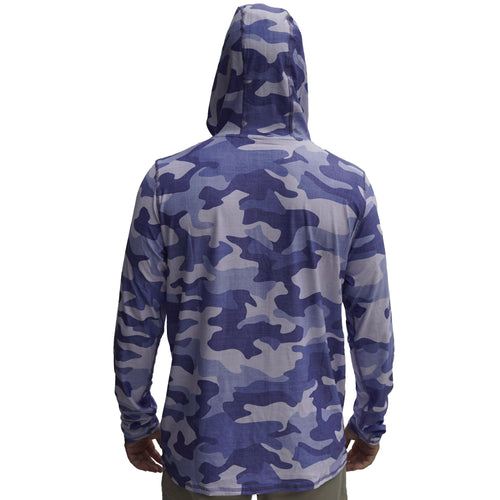 Dark Storm Camo UPF Hoodie