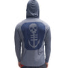 Feelin' Blue: Men's UPF Hoodie