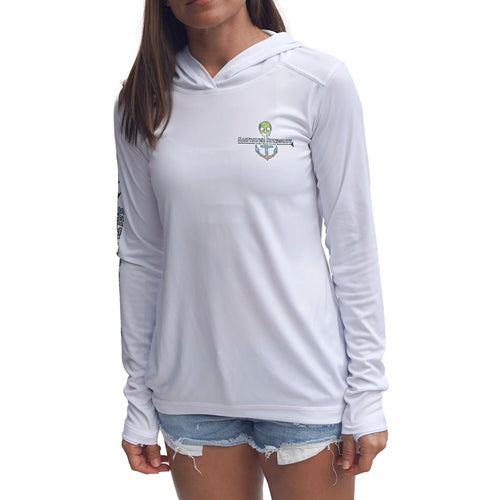 The Skinny Water Stalker Women's Recycled Performance Hoodie