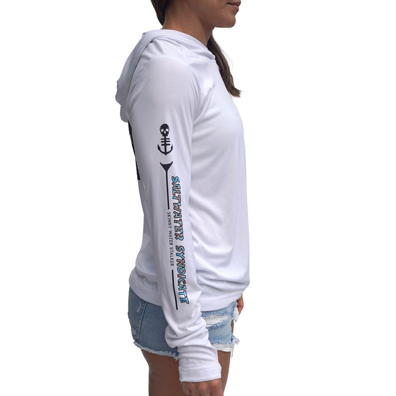 The Skinny Water Stalker Women's Recycled Performance Hoodie
