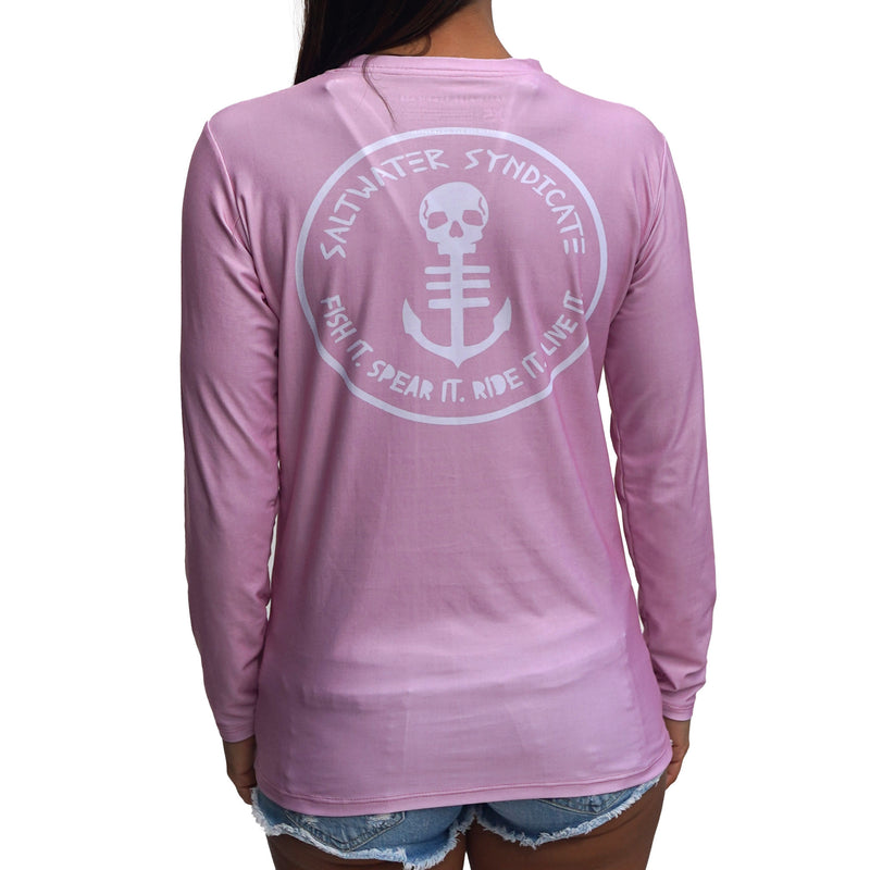 'The Tides" Ultra-Soft UPF Performance Shirt - Pink