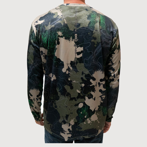 Mangrove Camo UPF Performance Shirt L/S