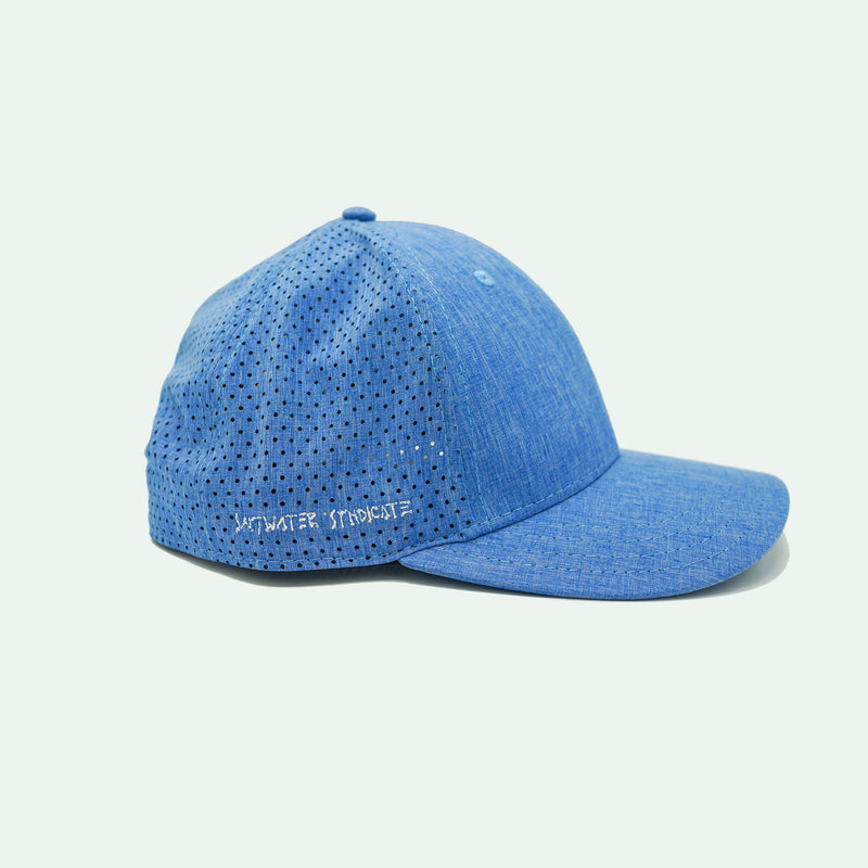 Low Key Tech Performance Hat - Denim Blue