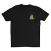 Front of Men's Black Reaper Island T Shirt