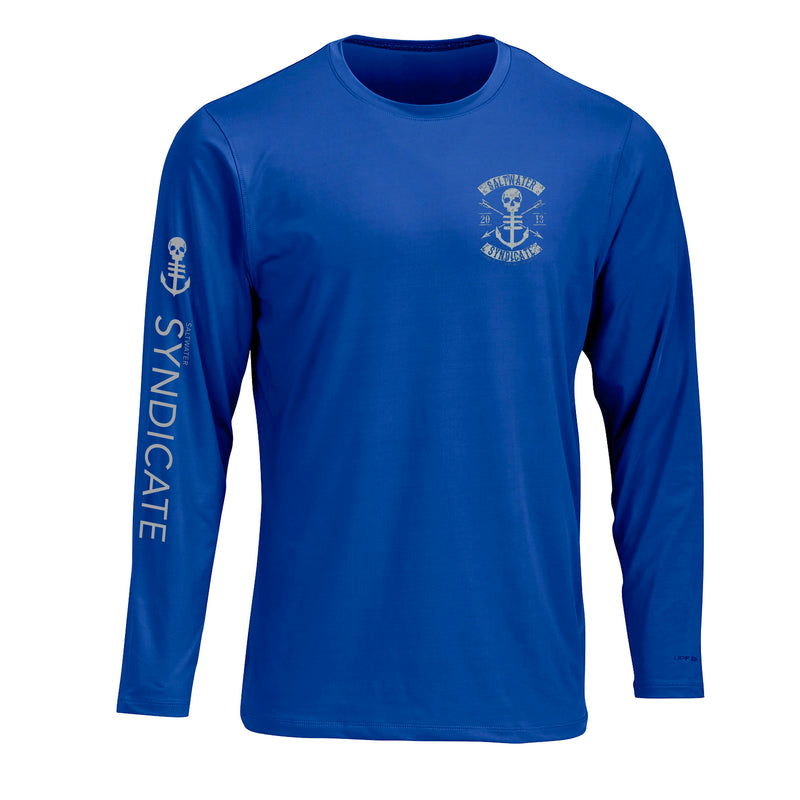 "The Ride"  Eco UPF Performance Shirt - Royal Blue