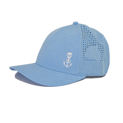 Low Key Tech Performance Hat - Light Blue