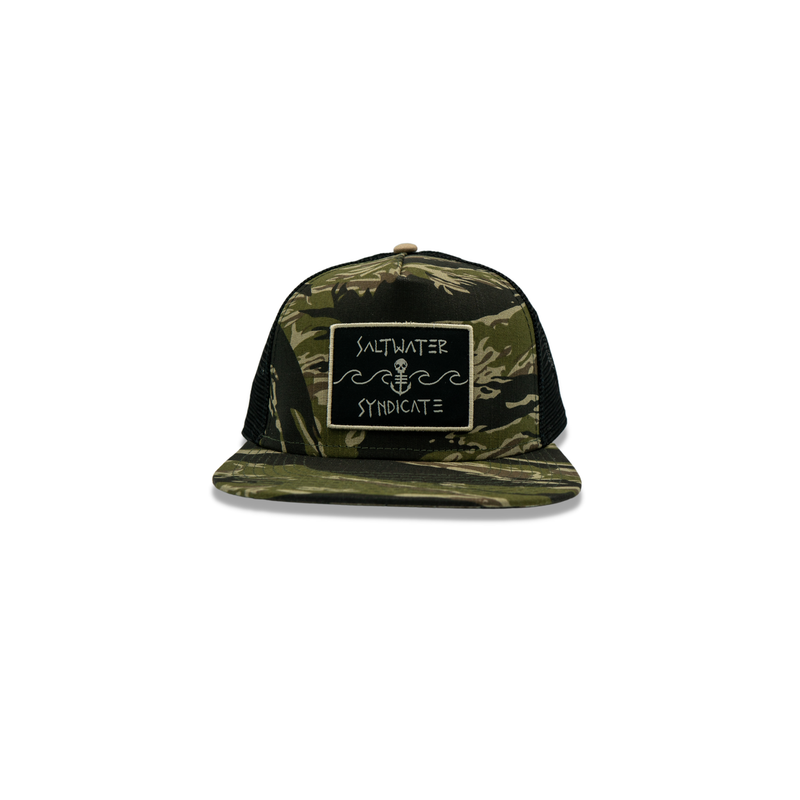 The Wave Trucker Hat | Camo