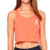Coral Tank Crop Top 
