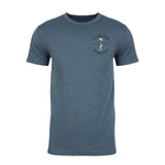 Front of Men's Skeleton Blue T-Shirt