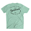 Back Of Men's Seafoam Saltwater T-Shirt