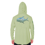 Keys Slam Performance UPF Hoodie - Sage