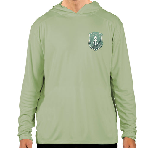 Keys Slam Performance UPF Hoodie - Sage