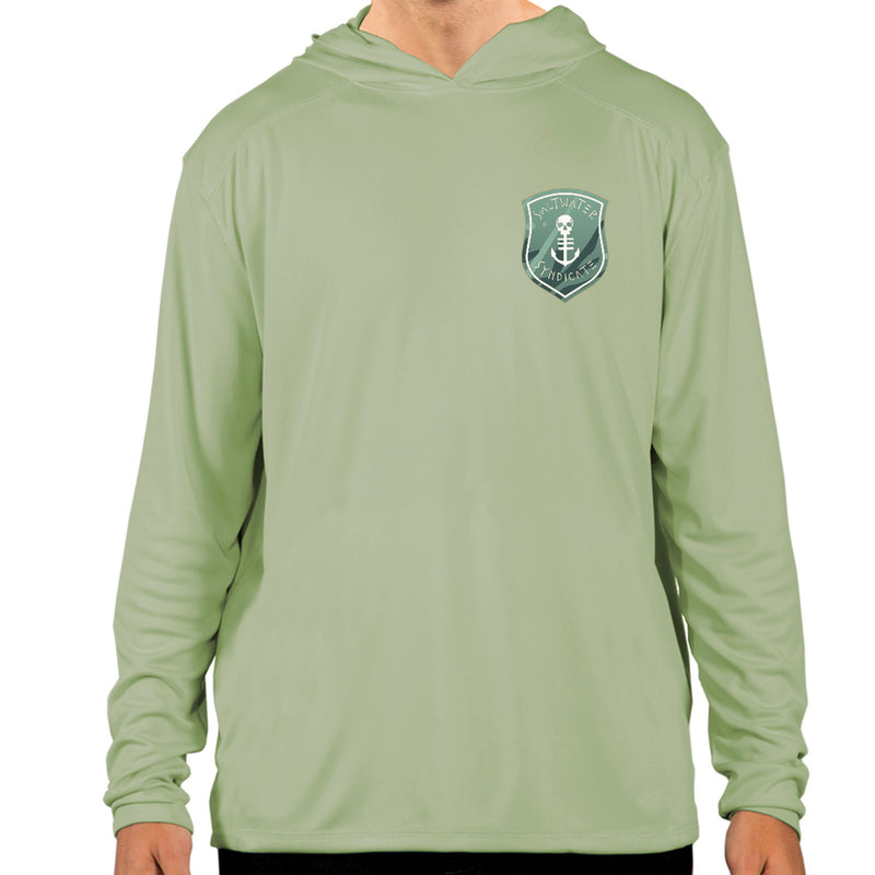 Keys Slam Performance UPF Hoodie - Sage