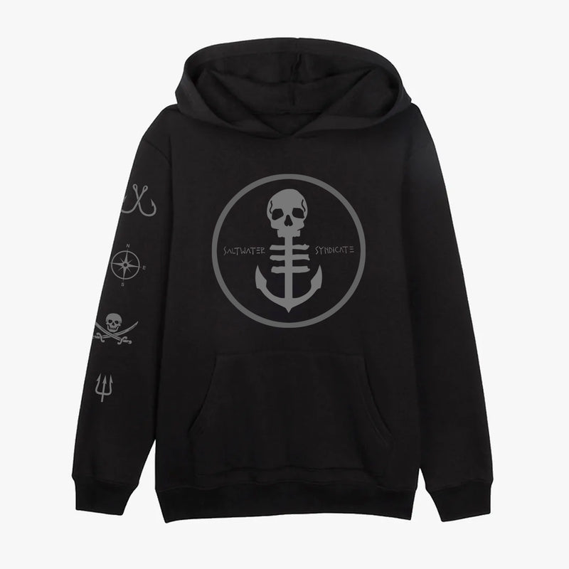 Jolly Roger Pullover Sweater Hoodie