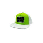 The Wave Trucker Hat | White & Green